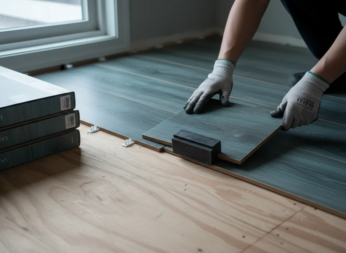 Luxury Vinyl Plank Installation company in Milfay, OK